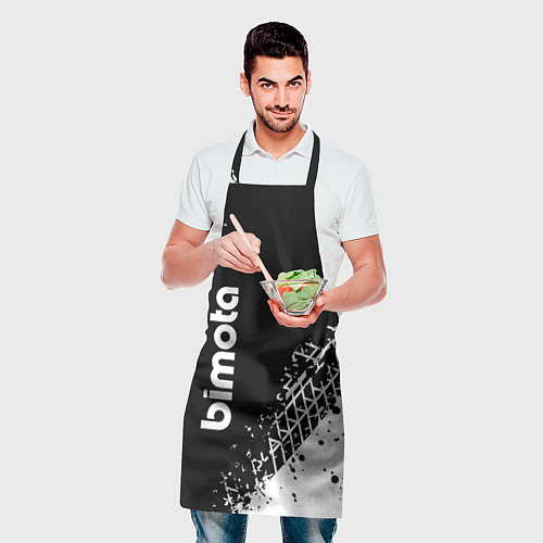 Фартук Bimoto - следы от шин / 3D-принт – фото 2