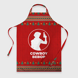 Фартук кулинарный Cowboy Bebop new year, цвет: 3D-принт