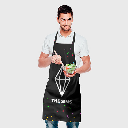 Фартук The Sims конфети / 3D-принт – фото 2