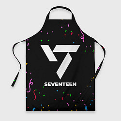 Фартук кулинарный Seventeen конфети, цвет: 3D-принт