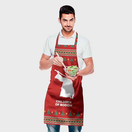 Фартук Children of Bodom new year / 3D-принт – фото 2