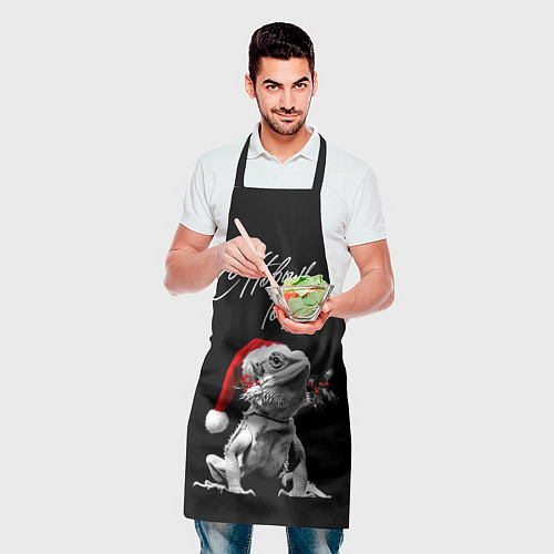 Фартук Бородатый дракон в Новый год / 3D-принт – фото 2