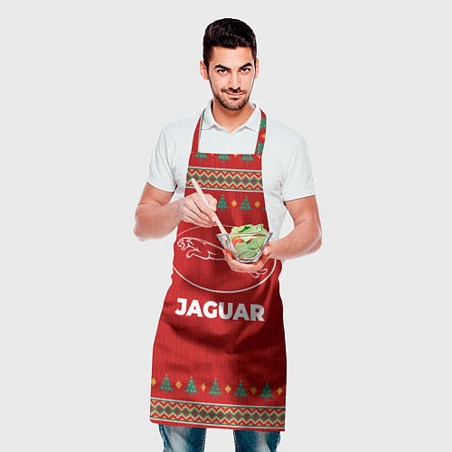 Фартук Jaguar new year / 3D-принт – фото 2