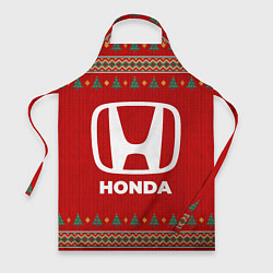 Фартук кулинарный Honda new year, цвет: 3D-принт