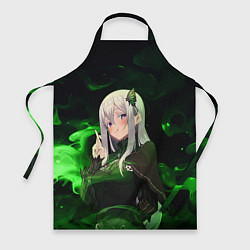 Фартук кулинарный Ехидна Re:Zero, цвет: 3D-принт