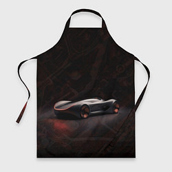 Фартук кулинарный Футуристичный гоночный автомобиль, цвет: 3D-принт