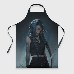 Фартук кулинарный Джинкс в реалистичном стиле, цвет: 3D-принт