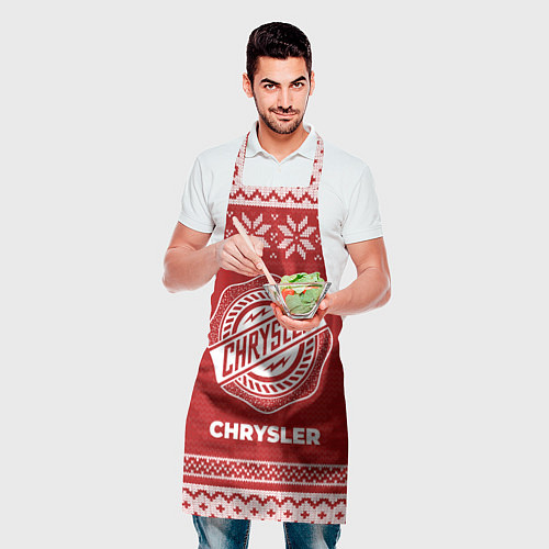 Фартук Новогодний Chrysler / 3D-принт – фото 2