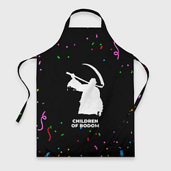 Фартук кулинарный Children of Bodom конфети, цвет: 3D-принт