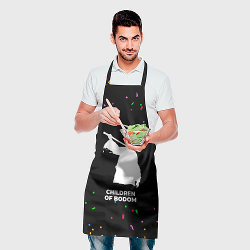 Фартук Children of Bodom конфети / 3D-принт – фото 2