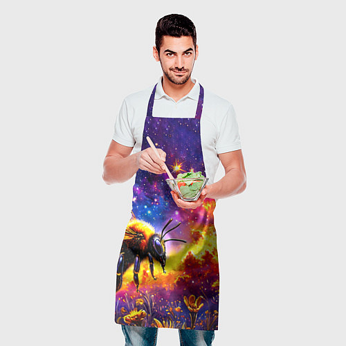 Фартук Пчелка в космосе / 3D-принт – фото 2