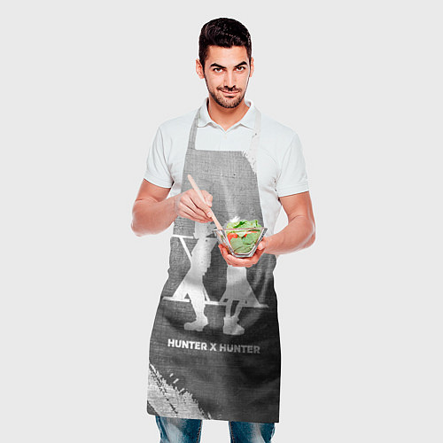 Фартук Hunter x Hunter - grey gradient / 3D-принт – фото 2