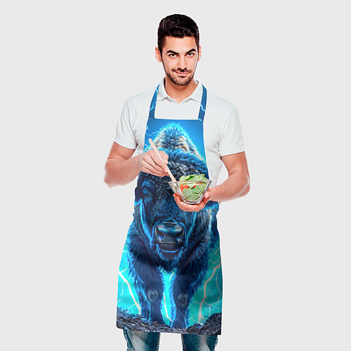 Фартук Буйвол в разряде молнии / 3D-принт – фото 2