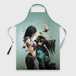 Фартук кулинарный Mileena & Kotal Kahn - Mortal Kombat, цвет: 3D-принт
