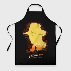 Фартук кулинарный Indiana Jones and the Great Circle, цвет: 3D-принт