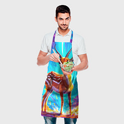 Фартук кулинарный Газель малыш, цвет: 3D-принт — фото 2