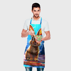 Фартук кулинарный Ушастый зайка, цвет: 3D-принт — фото 2