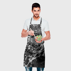 Фартук кулинарный Civilization - global strategy, цвет: 3D-принт — фото 2