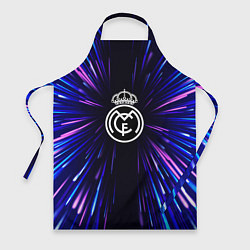 Фартук кулинарный Real Madrid neon energy, цвет: 3D-принт