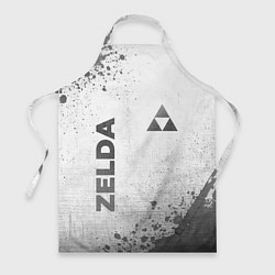 Фартук кулинарный Zelda - white gradient вертикально, цвет: 3D-принт