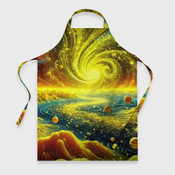Фартук Neon galaxy - ai art fantasy