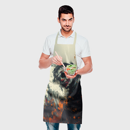 Фартук Джокер стиль красок / 3D-принт – фото 2