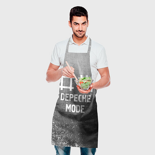 Фартук Depeche Mode - grey gradient / 3D-принт – фото 2