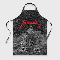 Фартук кулинарный Metallica - scavenger on the skull, цвет: 3D-принт