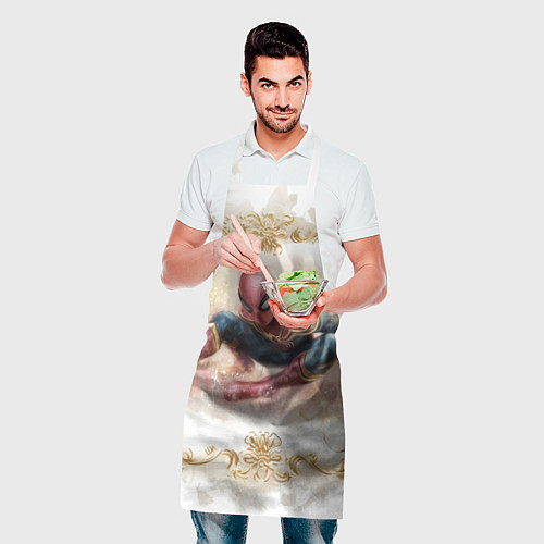 Фартук Человек - паук розы и узоры / 3D-принт – фото 2