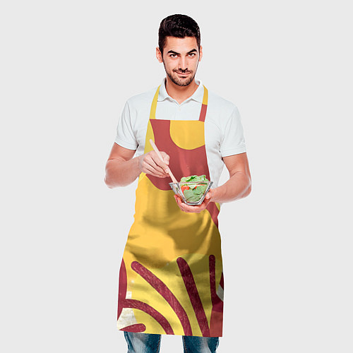 Фартук Жаркий африканский паттерн / 3D-принт – фото 2