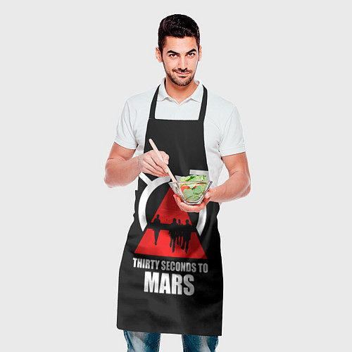 Фартук 30 Seconds to Mars - poster / 3D-принт – фото 2