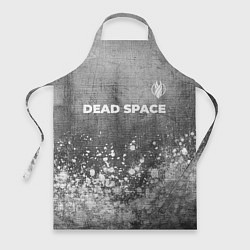 Фартук кулинарный Dead Space - grey gradient посередине, цвет: 3D-принт