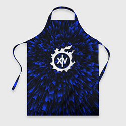 Фартук кулинарный Final Fantasy blue energy, цвет: 3D-принт