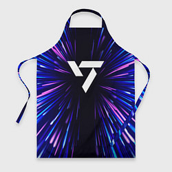 Фартук кулинарный Seventeen neon energy, цвет: 3D-принт