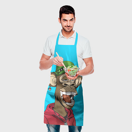 Фартук NFT smile ape / 3D-принт – фото 2