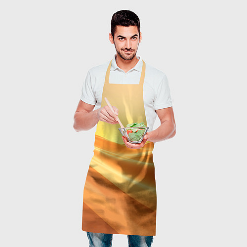 Фартук Золотые пески / 3D-принт – фото 2