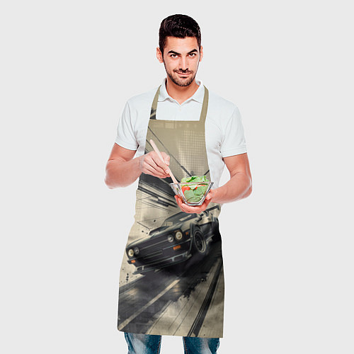 Фартук Автомобиль для уличной гонки / 3D-принт – фото 2