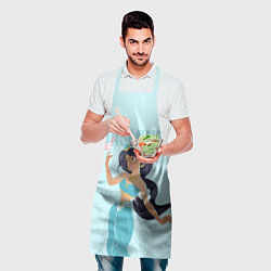 Фартук кулинарный Jasmine princess - big pictures, цвет: 3D-принт — фото 2