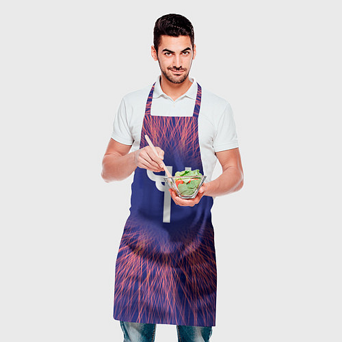 Фартук Judas Priest red energy / 3D-принт – фото 2