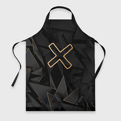 Фартук кулинарный A Silent Voice golden poly, цвет: 3D-принт