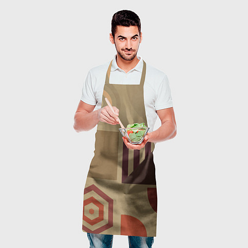 Фартук Геометрические фигуры 2025 / 3D-принт – фото 2