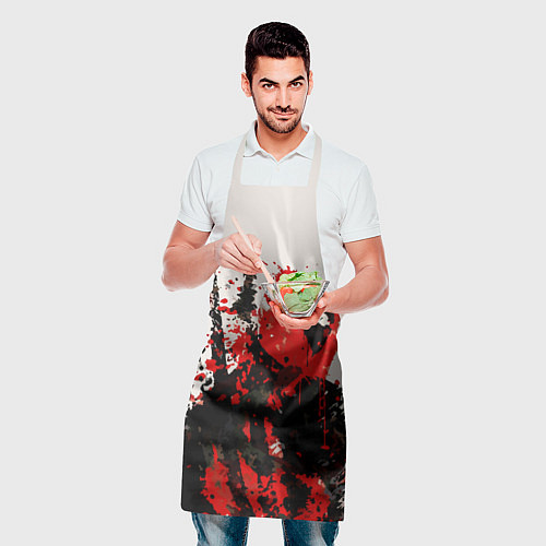 Фартук Дэдпул брызги / 3D-принт – фото 2
