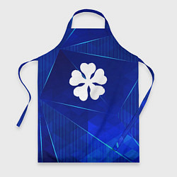 Фартук кулинарный Black Clover blue poly, цвет: 3D-принт