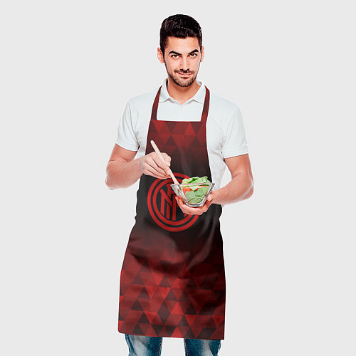 Фартук Inter red poly / 3D-принт – фото 2