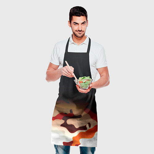 Фартук Roma камуфляжный стиль / 3D-принт – фото 2