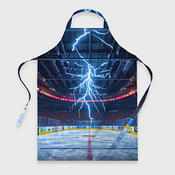 Фартук Удар молнии в хоккейную площадку