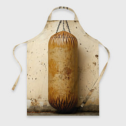 Фартук Бежевая боксерская груша
