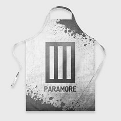 Фартук кулинарный Paramore - white gradient, цвет: 3D-принт