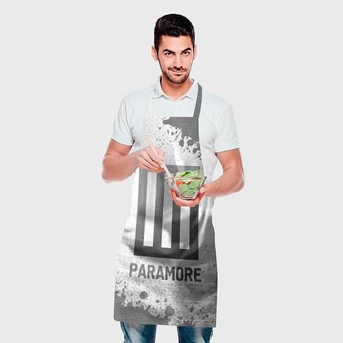 Фартук Paramore - white gradient / 3D-принт – фото 2