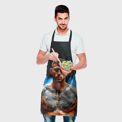 Фартук Дастин Порье в дыму / 3D-принт – фото 2